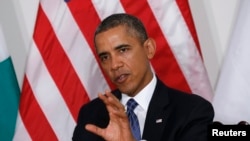 US President Barack Obama discusses attack on Nairobi mall on Sept.23, 2013.