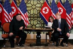 지난해 2월 베트남 하노이에서 도널드 트럼프 미국 대통령과 김정은 북한 국무위원장의 2차 정상회담이 열렸다.