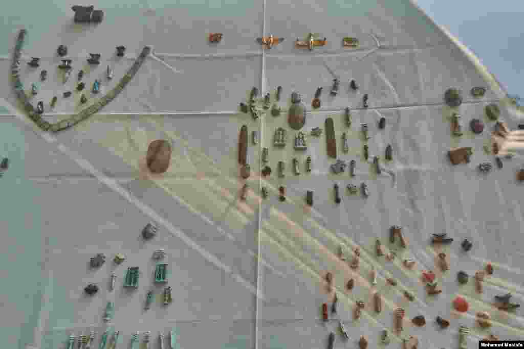 The Egyptian archeological mission also uncovered more than 700 amulets of various entities, including amulets of the gods, heart scarabs, and pure gold amulets such as the "Ba" - a human headed bird. (Hamada Elrasam/VOA)