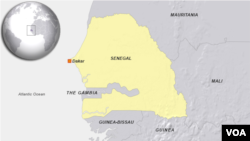 Senegal map