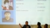 Kepala Polisi Diraja Malaysia, Khalid Abu Bakar (tengah) berbicara di samping layar yang menayangkan warga Korea Utara, Kim Uk Il, selama konferensi pers terkait dengan apa yang tampaknya pembunuhan terhadap Kim Jong Nam, saudara tiri pemimpin Korea Utara, di markas besar kepolisian Malaysia di Kuala Lumpur, 22 Februari 2017 (foto: REUTERS/Athit Perawongmetha)