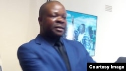 ZDI Director Dr Pedzisai Ruhanya left and MDC-T Organising Sec Amos Chibaya 