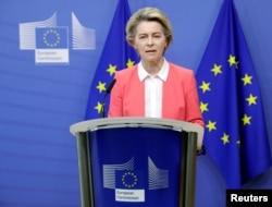 우르줄라 폰데어라이엔 EU 집행위원장.