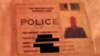 Nigerian police like Malo, whose ID badge is shown here, complain that the government is to blame for failures in the fight against Boko Haram. (Courtesy VOA Hausa Svc) 
