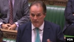 英國外交部負責亞太事務的副國務大臣費爾德。（資料照片）