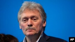 FILE - Juru Bicara Kremlin Dmitry Peskov di Moskow, Rusia, 17 Maret 2024. (AP/Alexander Zemlianichenko)