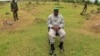 Congolese M23 rebel leader Bisimwa Bertrand speaks to the media after the deadline set by UN peacekeepers for rebels in the volatile eastern Democratic Republic of Congo to lay down their weapons passed, in Bunagana, DRC, August 2, 2013. (file)