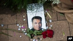 Memorial Muhammad Ali di Muhammad Ali Center, Louisville, Kentucky (5/6).