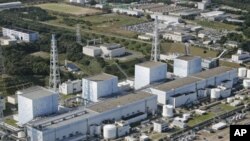 日本福島核電站地震前的圖片