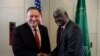 Pompeo akebisi mpo na "bilaka ya bampa" ya Chine na Afrique