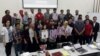 Peserta Diskusi Strategi Pengawasan Media Sosial di Kampus Ubaya (foto: Petrus Riski/VOA)