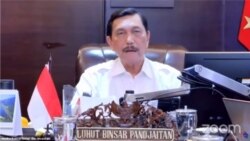 Menko Marves Luhut Binsar Pandjaitan. (VOA)
