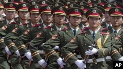 中國的國防預算將增加到6011億元人民幣