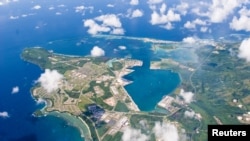 关岛美国海军基地（2006年9月20日）。 