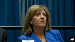 Judge Amy Berman Jackson, left, at an awards breakfast for pro bono counsel at the E. Barrett Prettyman Courthouse in Washington, April 21, 2016. 