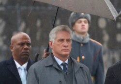 Presiden Kuba Miguel Diaz-Canel menyalahkan sanksi AS