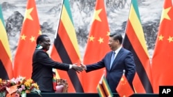 VaEmmerson Mnangagwa, lnemutungamiri weChina Xi Jinping