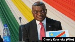 Kalev Mutond, mokambi ya kala ya ANR (Agence nationale ya Renseignements) awa na Goma, Nord-Kivu, RDC, le 25 janvier 2017. (VOA/Charly Kaseraka)