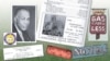 Victor H. Green (c. 1955) and Green Book page excerpts with sign artwork by Dan Rodda. (Courtesy photo from greenbookchronicles.com)