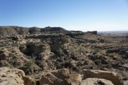 A scenic vista shows Corral Bluffs, near Denver, Colo., in a picture released Oct. 24, 2019.