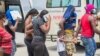 Migran Haiti Mencari Suaka di Meksiko City
