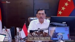 Menko Maritim dan Investasi Luhut Binsar Pandjaitan. (Foto: VOA)