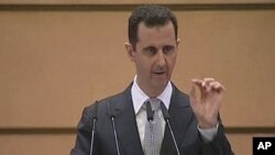 敘利亞總統阿薩德1月10日發表演說否認下令開槍