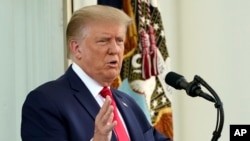 Donald Trump, Casa Branca, 7 setembro, 2020