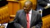 Cyril Ramaphosa terpilih sebagai Presiden baru Afrika Selatan, Kamis (15/2). 