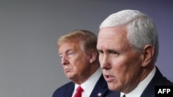 Mike Pence and Donald Trump