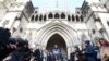 Gina Miller speaks outside the High Court following its ruling on a challenge to the British government's right to start divorce proceedings from the European Union, in central London, Nov. 3, 2016.