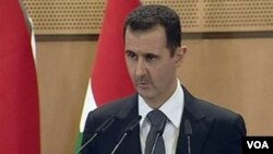 Presiden Suriah Bashar Assad hari Senin (20/6) memberikan pidato nasional ketiga sejak aksi demonstrasi terjadi.