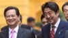 安倍出访东南亚 扩展区域外交