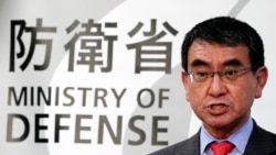 時任日本防衛相的河野太郎 （2020年1月10日）