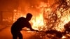 Petugas Pemadam Kebakaran California Berupaya Keras Padamkan Api, Sedikitnya 23 Tewas