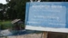 FILE - A marker stands in front of Khmer Rouge leader Pol Pot's grave at Anlong Veng, Cambodia.