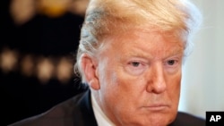Président Donld Trump na Washington, 11 janvier 2019.