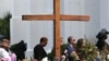 Sahrana Sintije Herd u Metodističkoj episkopalnoj crkvi u Čarlstonu, gde je ubijena uz još osam osoba u masovnom ubistvu 17. juna. 