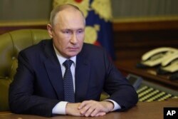 APTOPIX Russia Putin