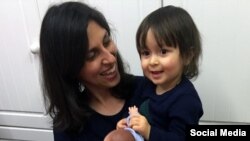  ملاقات نازنین زاغری با دخترش در زندان