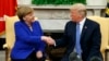 Angela Merkel Kunjungi Trump di Gedung Putih