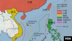 南中國海地圖