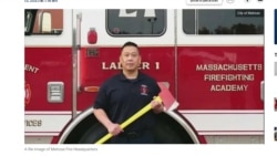 Ông Truong Nguyen. Photo Melrose Fire Headquarters via NBC Boston.