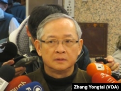 台灣執政黨國民黨立委林郁方 (美國之音張永泰拍攝 )