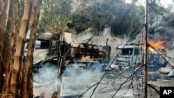 မကြာသေးခင်က ဓါတ်ပုံ KNDF via AP)