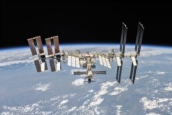 The International Space Station photographed on Oct. 4, 2018 by Expedition 56 crew members from a Soyuz spacecraft after undocking. (Photo courtesy of NASA)