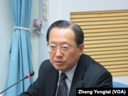 台灣經濟部國貿局副局長徐大衛(美國之音張永泰拍攝)