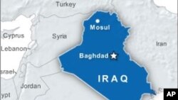Peta wilayah Irak
