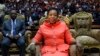 Central African Republic interim President Catherine Samba-Panza prepared to take the oath of office in Bangui, Central African Republic, Thursday Jan. 23, 2014.