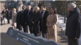 U.S. Secretary of State Marco Rubio, second from right, and fellow diplomats are pictured during the G7 foreign ministers meeting in La Malbaie, Quebec, Canada, March 13, 2025. (European Commission)